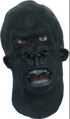 Actual gorrilla mask worn by global guerrillas!