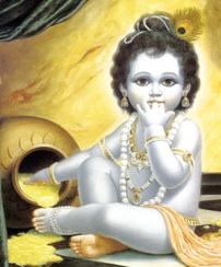 Krishna Stealing Butter